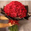 50 red roses