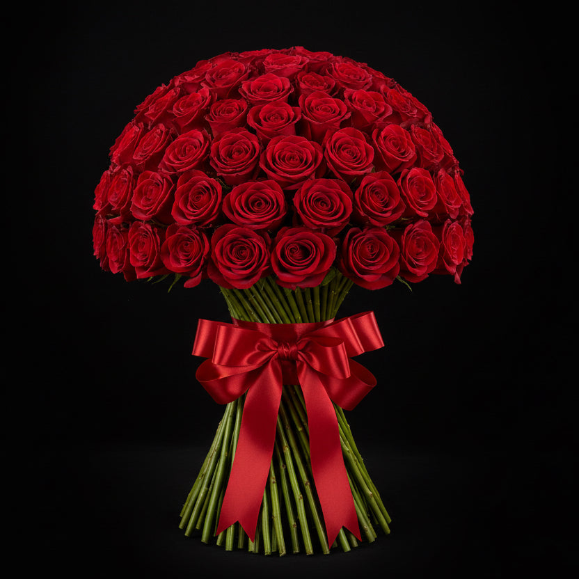 100 Red Roses